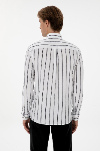 Resim U.S. Polo Assn. Sebastıan025K Erkek Dokuma Gömlek 2234519