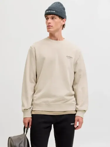 Resim Jack & Jones Jjearchıve Graphıc Sweat Crew Neck Noos Erkek Sweat 12287995
