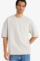 Resim Defacto Erkek T-shirt B4844AX/GR368
