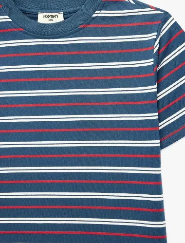 Resim Koton Erkek Çocuk T-shirt 6SKB10454TK