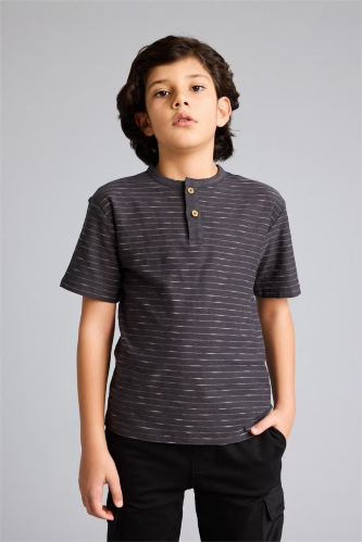 Resim Defacto Erkek Çocuk T-shirt G6658A8/AR214