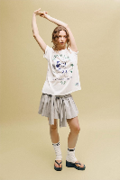 Resim Defacto Kadın T-shirt G9574AX/WT32