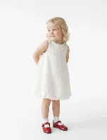 Resim Koton Kız Bebek Elbise 6SMG80050AW