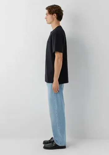 Resim Mavi Erkek T-shirt M066248-900