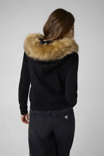 Resim W6BQ10K5551-JBLK Gues Kadın Sweat