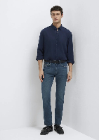 Resim Mavi Marcus Erkek Jean Pantolon M00351A1735