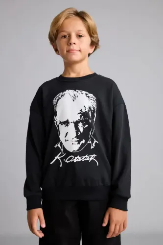 Resim Defacto  Erkek Çocuk Sweat I6566A8/BK81