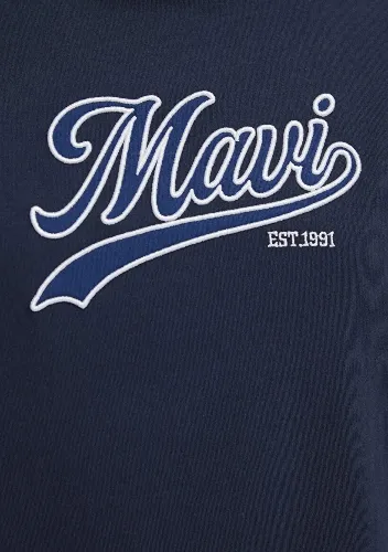 Resim Mavi Kadın T-shirt M1613565-82318