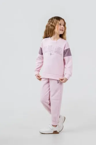 Resim U.S. Polo Assn Kids Kız Çocuk Sweat Takım US2704-4