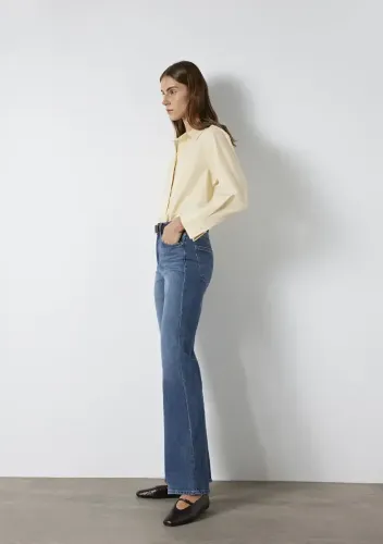 Resim Mavi Victoria Kadın Jean Pantolon M101072-A3035