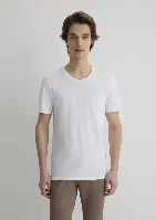 Resim Mavi  Erkek T-Shirt M064681-620