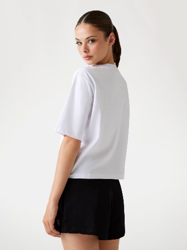 Resim Guess Athleisure  Kadın  T-shirt V4YI06I3Z14-G011 Aurelıe Boxy Tee