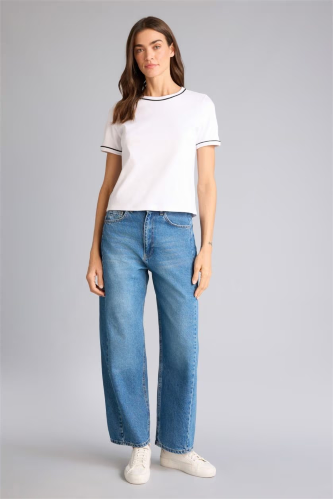 Resim Defacto Kadın T-shirt G8521AX/WT36