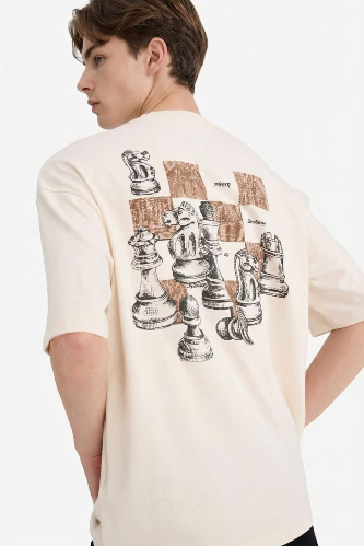 Resim Defacto Erkek T-shirt F8023AX/ER137