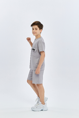 Resim Yenikoza Erkek Çocuk Şort Takım