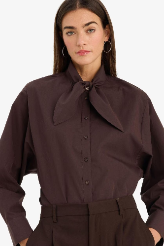 Resim Defacto Kadın Gömlek G8622AX/BN192