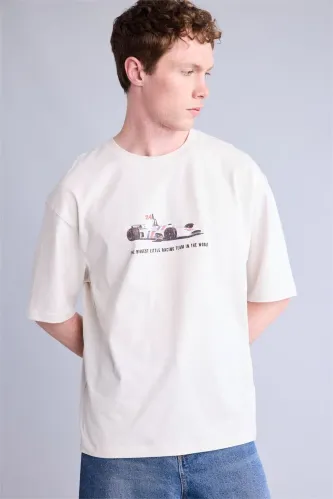 Resim Defacto Erkek T-shirt H6736AX/ER22