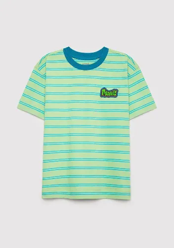 Resim Mavi Erkek Çocuk T-shirt M6610466-91581