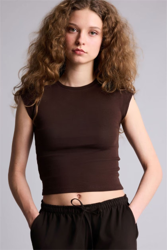 Resim Defacto Kadın T-shirt H1129AX/BN267