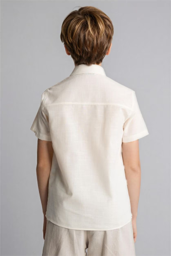 Resim Defacto Erkek Çocuk Kısa kol Gömlek H3499A8/ER105