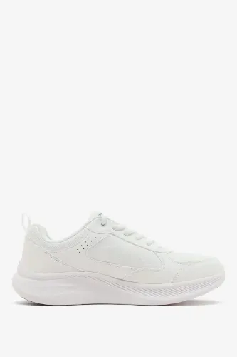 Resim Skechers Bobs Moda Flex Erkek Spor Ayakkabı 118157Tk Wht