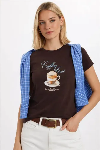 Resim Fashion Friends Kadın T-shirt 26Y0070K1