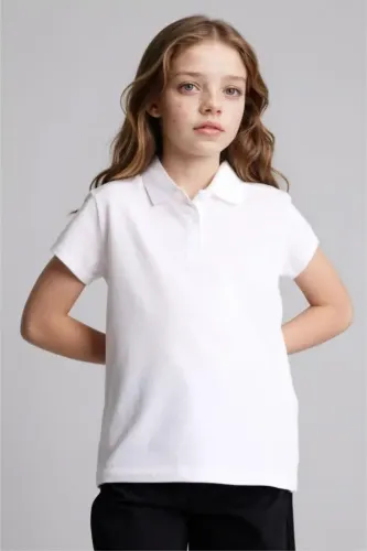 Resim Defacto Kısa Kol Kız Çocuk T-shirt I0427A6/WT34
