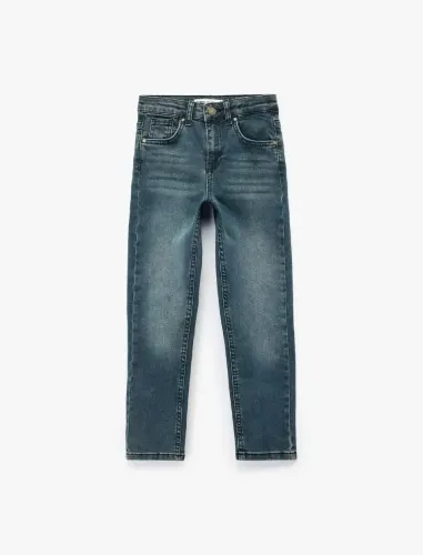 Resim Koton Erkek Çocuk Jean Pantolon 7WKB40003TD