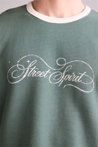 Resim Defacto Erkek T-shirt H3526AX/GN829