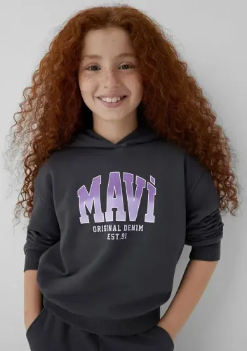 Resim Mavi Kız Çocuk Sweat M7S10179-70087