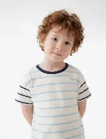 Resim Koton Erkek Bebek T-shirt 6SMB10158TK
