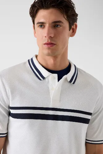 Resim Guess Athleisure  Erkek  T-shirt Z6GP04K3207-G018 Spıros Ss Polo
