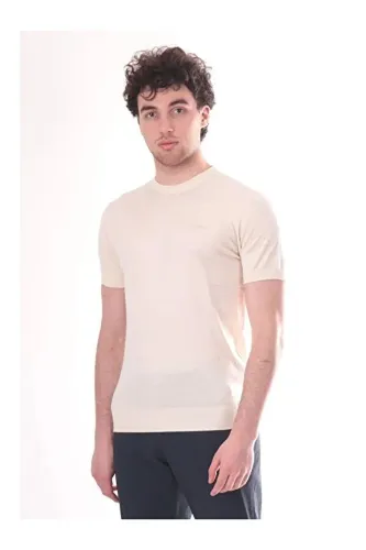 Resim Guess  Erkek  Triko T-shirt M6GR03Z0556-G1H6 Lewıs Cn Ss Cotton Sılk Swtr
