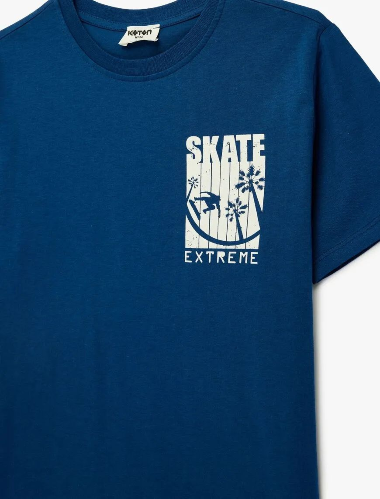 Resim Koton Erkek Çocuk T-shirt 6SKB10114TK