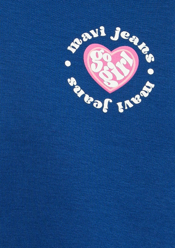 Resim Mavi Kız Çocuk Sweat M7S10172-70770