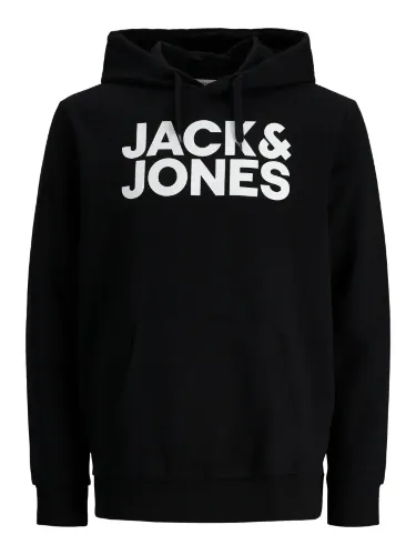 Resim Jack & Jones Jjecorp Logo Sweat Hood Noos Erkek Sweat 12152840