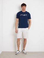 Resim Guess Athleisure  Erkek  T-shirt Z4GI18J1314-G7R1 Arlo Cn T-Shırt