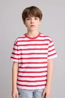 Resim Defacto Erkek Çocuk T-shirt H4342A8/RD79