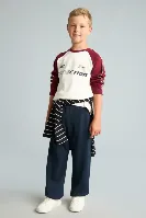 Resim Defacto  Erkek Çocuk Sweat Takım I0392A8/BR248