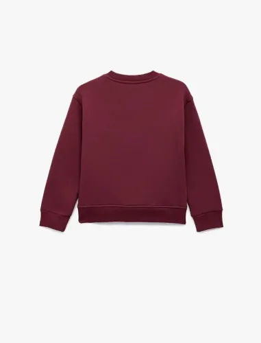 Resim Koton Kız Çocuk Sweat 7WKG10038AK