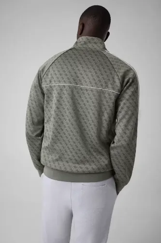 Resim Guess 4G All Over Jacquard Erkek Sweat Z6Yq16K4620-F8Tv