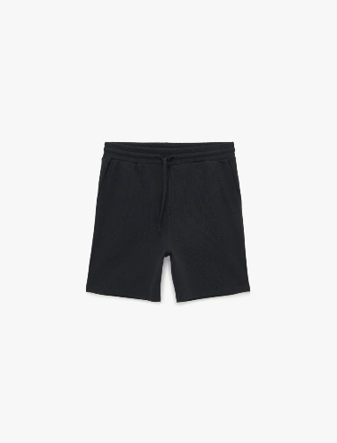 Resim Koton Erkek Kot&Kanvas Şort 6SAM40009MK