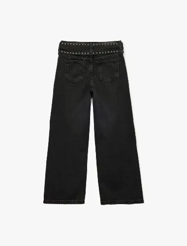 Resim Koton Kız Çocuk Jean Pantolon 7WKG40004AD