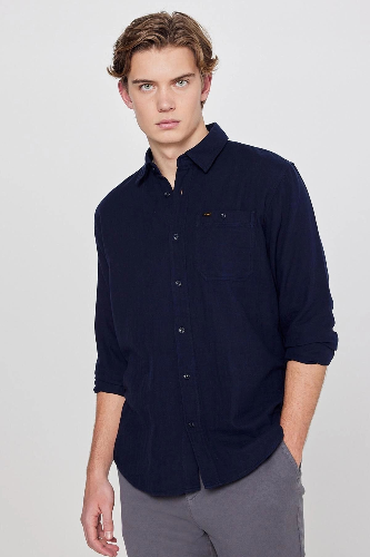 Resim Lee Uzun Kollu Erkek Gömlek L66N205295410