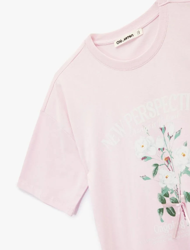 Resim Koton Kadın T-shirt 6SAL10106IK