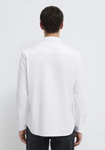 Resim Mavi Erkek Uzun Kol Gömlek M0211199-620