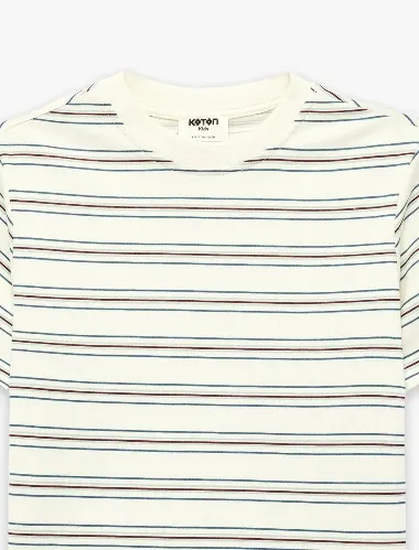 Resim Koton Erkek Çocuk T-shirt 6SKB10450TK