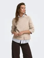 Resim Only Onlprıncess Ls O-Neck Raglan Knt Noos Kadın Kazak 15381869