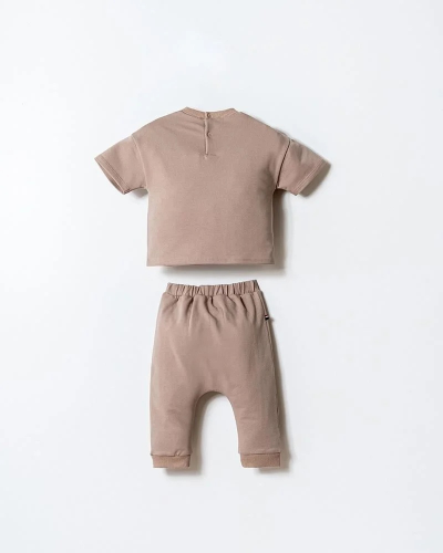 Resim U.S. Polo Assn Bebek Erkek Bebek Şort Takım USB2916