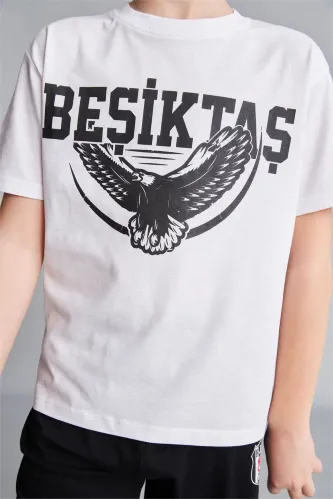 Resim Defacto Erkek Çocuk Şort Takım H7618A8/WT34
